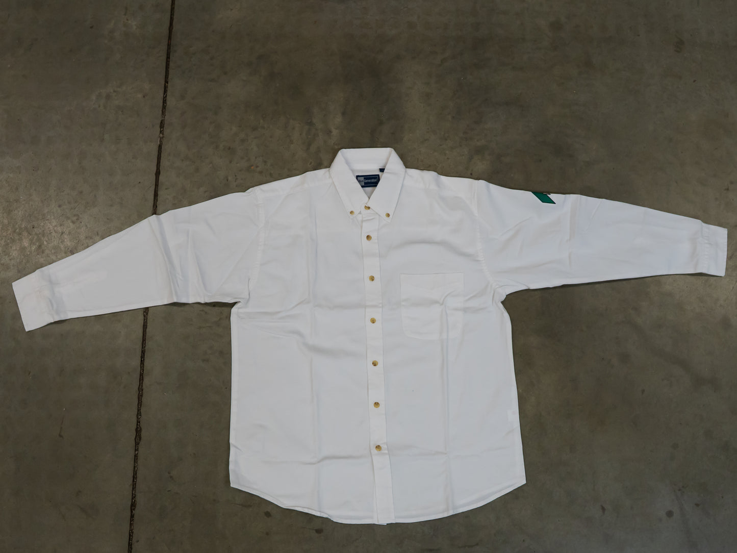 Hard Cards Only Traditional Embroidered Button Down
